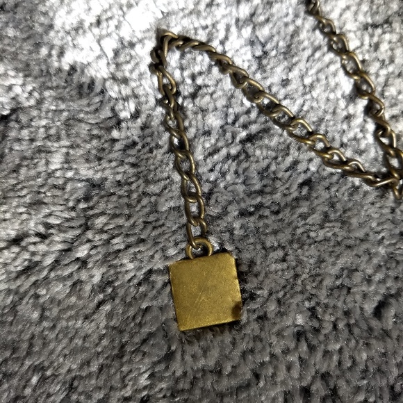 Brass chain belt